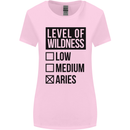 Levels of Wildness Aries Womens Wider Cut T-Shirt Light Pink
