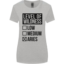 Levels of Wildness Aries Womens Wider Cut T-Shirt Sports Grey