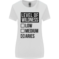 Levels of Wildness Aries Womens Wider Cut T-Shirt White