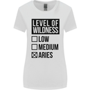 Levels of Wildness Aries Womens Wider Cut T-Shirt White