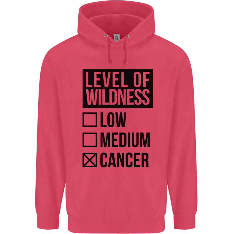 Levels of Wildness Cancer Childrens Kids Hoodie Heliconia