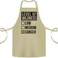 Levels of Wildness Cancer Cotton Apron 100% Organic Khaki