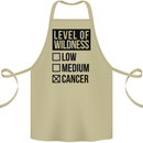 Levels of Wildness Cancer Cotton Apron 100% Organic Khaki
