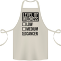 Levels of Wildness Cancer Cotton Apron 100% Organic Natural