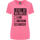 Levels of Wildness Cancer Womens Wider Cut T-Shirt Azalea