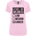 Levels of Wildness Cancer Womens Wider Cut T-Shirt Light Pink