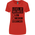 Levels of Wildness Cancer Womens Wider Cut T-Shirt Red
