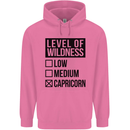 Levels of Wildness Capricorn Childrens Kids Hoodie Azalea