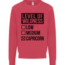 Levels of Wildness Capricorn Kids Sweatshirt Jumper Heliconia