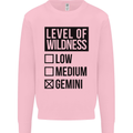 Levels of Wildness Gemini Kids Sweatshirt Jumper Light Pink