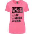 Levels of Wildness Gemini Womens Wider Cut T-Shirt Azalea