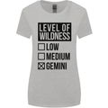 Levels of Wildness Gemini Womens Wider Cut T-Shirt Sports Grey