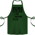Levels of Wildness Leo Cotton Apron 100% Organic Forest Green