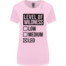 Levels of Wildness Leo Womens Wider Cut T-Shirt Light Pink