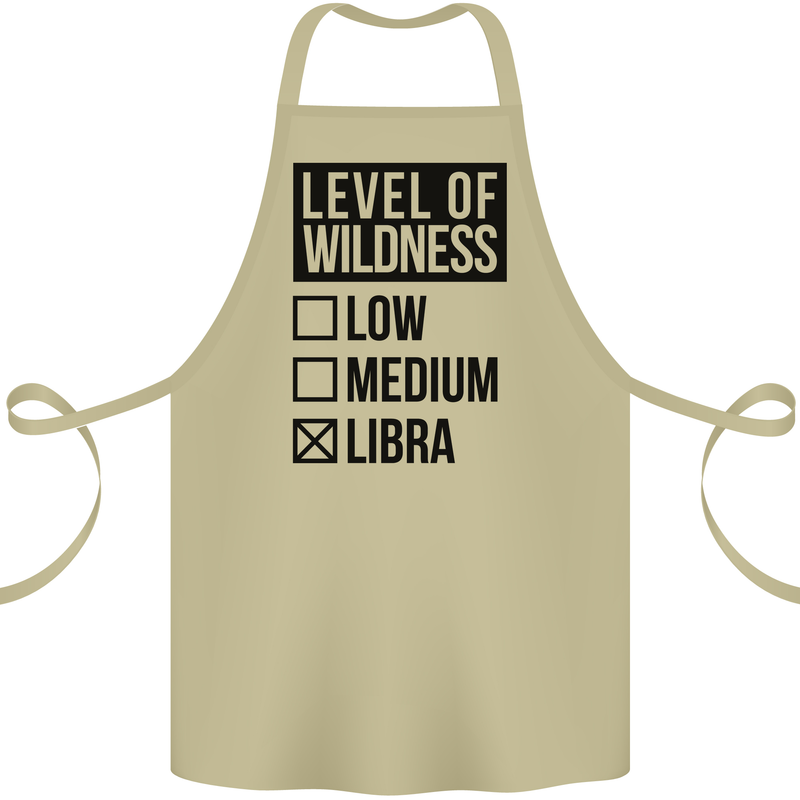 Levels of Wildness Libra Cotton Apron 100% Organic Khaki