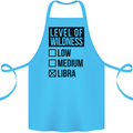 Levels of Wildness Libra Cotton Apron 100% Organic Turquoise
