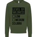 Levels of Wildness Libra Kids Sweatshirt Jumper Forest Green