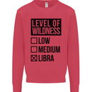 Levels of Wildness Libra Kids Sweatshirt Jumper Heliconia