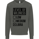 Levels of Wildness Libra Kids Sweatshirt Jumper Storm Grey