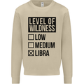 Levels of Wildness Libra Mens Sweatshirt Jumper Sand