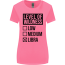 Levels of Wildness Libra Womens Wider Cut T-Shirt Azalea