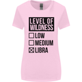 Levels of Wildness Libra Womens Wider Cut T-Shirt Light Pink