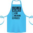 Levels of Wildness Pisces Cotton Apron 100% Organic Turquoise