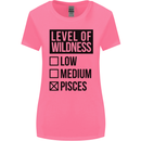 Levels of Wildness Pisces Womens Wider Cut T-Shirt Azalea