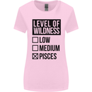 Levels of Wildness Pisces Womens Wider Cut T-Shirt Light Pink