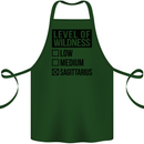 Levels of Wildness Sagittarius Cotton Apron 100% Organic Forest Green