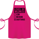 Levels of Wildness Sagittarius Cotton Apron 100% Organic Pink