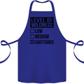 Levels of Wildness Sagittarius Cotton Apron 100% Organic Royal Blue