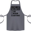 Levels of Wildness Sagittarius Cotton Apron 100% Organic Steel