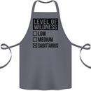 Levels of Wildness Sagittarius Cotton Apron 100% Organic Steel