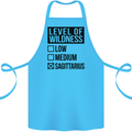 Levels of Wildness Sagittarius Cotton Apron 100% Organic Turquoise