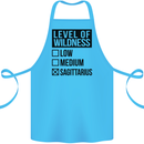 Levels of Wildness Sagittarius Cotton Apron 100% Organic Turquoise
