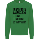 Levels of Wildness Sagittarius Kids Sweatshirt Jumper Irish Green