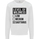 Levels of Wildness Sagittarius Kids Sweatshirt Jumper White