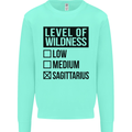 Levels of Wildness Sagittarius Mens Sweatshirt Jumper Peppermint