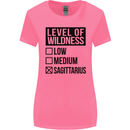 Levels of Wildness Sagittarius Womens Wider Cut T-Shirt Azalea