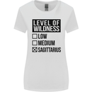 Levels of Wildness Sagittarius Womens Wider Cut T-Shirt White
