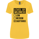 Levels of Wildness Sagittarius Womens Wider Cut T-Shirt Yellow