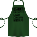 Levels of Wildness Scorpio Cotton Apron 100% Organic Forest Green