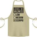Levels of Wildness Scorpio Cotton Apron 100% Organic Khaki