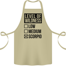 Levels of Wildness Scorpio Cotton Apron 100% Organic Khaki