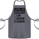 Levels of Wildness Scorpio Cotton Apron 100% Organic Steel