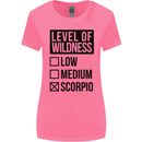 Levels of Wildness Scorpio Womens Wider Cut T-Shirt Azalea