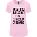 Levels of Wildness Scorpio Womens Wider Cut T-Shirt Light Pink