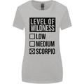 Levels of Wildness Scorpio Womens Wider Cut T-Shirt Sports Grey