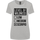 Levels of Wildness Scorpio Womens Wider Cut T-Shirt Sports Grey